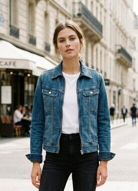 Lee Y2K 💙 Women Blue Denim Jacket